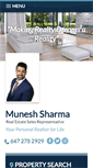 Mobile Screenshot of muneshsharma.com